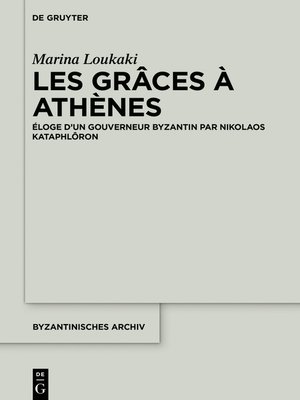 cover image of Les Grâces à Athènes